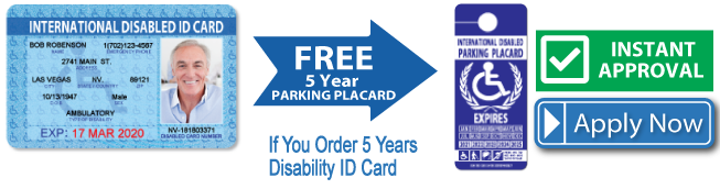 Want a Disability Card ID? [INSTANT APPROVAL] Worldwide Delivery