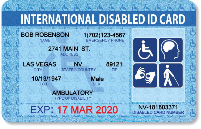 disable card